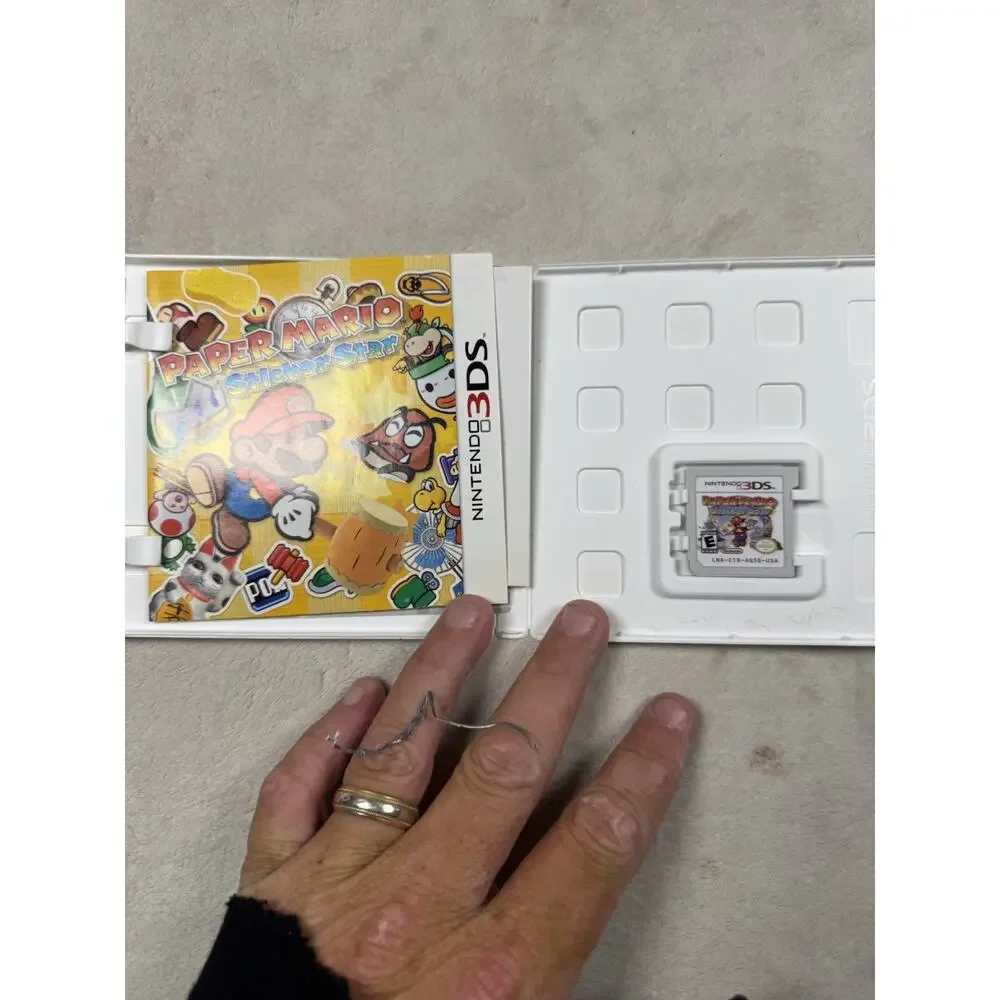 Paper Mario Sticker Star Nintendo 3DS Complete CIB Tested Authentic